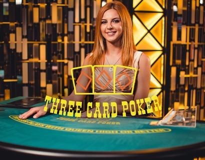 Spelplaatje van Three Card Poker